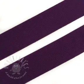 Guma lamówkowa matowa 20 mm dark purple