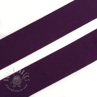 Guma lamówkowa matowa 20 mm dark purple