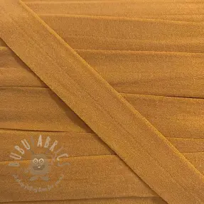 Guma lamówkowa matowa 20 mm mustard