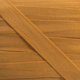 Guma lamówkowa matowa 20 mm mustard