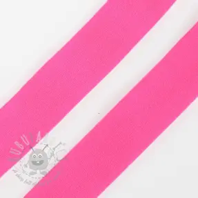 Guma lamówkowa matowa 20 mm neon pink