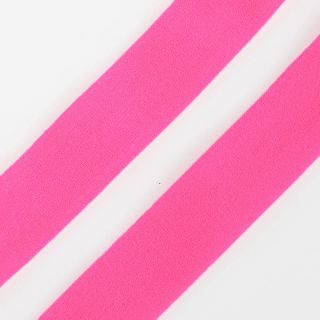 Guma lamówkowa matowa 20 mm neon pink