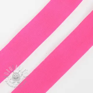 Guma lamówkowa matowa 20 mm neon pink