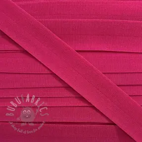 Guma lamówkowa matowa 20 mm pink