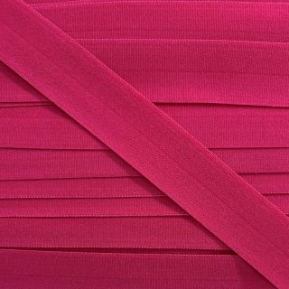 Guma lamówkowa matowa 20 mm pink