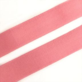 Guma lamówkowa matowa 20 mm light pink