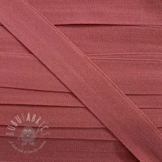 Guma lamówkowa matowa 20 mm old pink