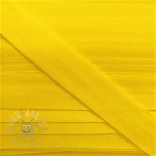 Lamówka gumowa matowa 20 mm yellow
