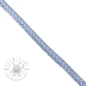 Sznurek Lurex 10 mm light blue