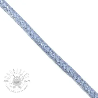 Sznurek Lurex 10 mm light blue