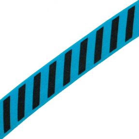 Lamówka gumowa STRIPE 20 mm aqua