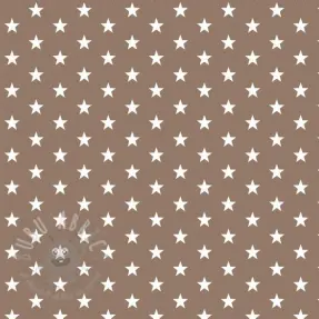 Bawełniana tkanina Petit stars taupe