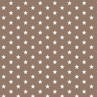 Bavlnená látka Petit stars taupe
