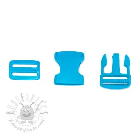 Klamra do nerki 38 mm aqua