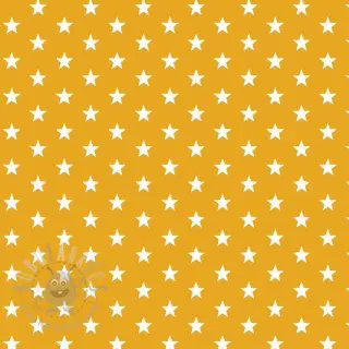Bawełniana tkanina Petit stars yellow