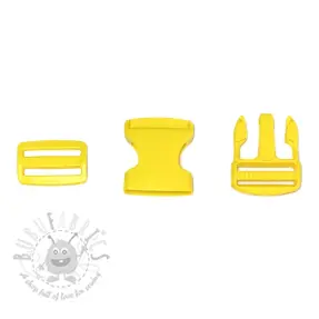 Klamra do nerki 38 mm yellow