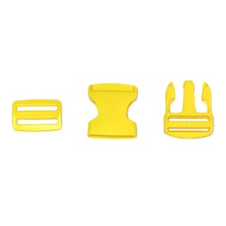 Klamra do nerki 38 mm yellow