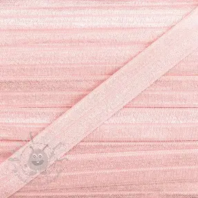 Lamówka gumowa 15 mm light pink