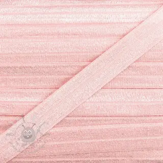 Lamówka gumowa 15 mm light pink