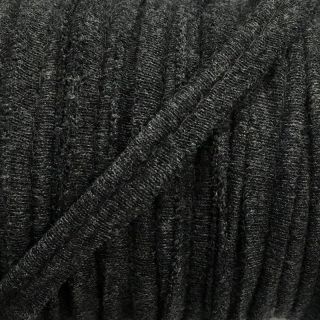 Lamówka jersey melange dark grey