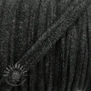 Lamówka jersey melange dark grey
