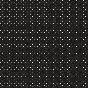 Bavlnená látka Petit dots black