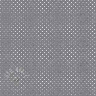 Bawełniana tkanina Petit dots grey