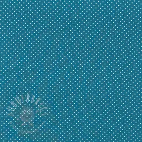 Bawełniana tkanina Petit dots indigo