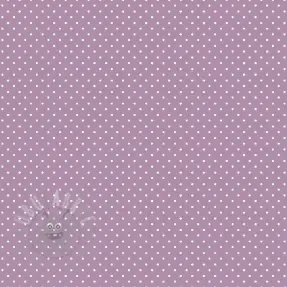 Bawełniana tkanina Petit dots lilac