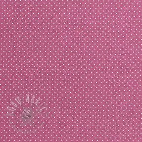 Bawełniana tkanina Petit dots mauve