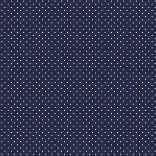 Bawełniana tkanina Petit dots navy