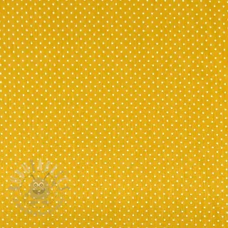 Bawełniana tkanina Petit dots ochre