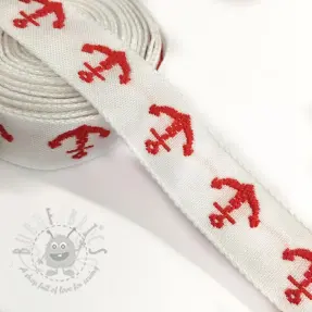 Wstążka Anchor white/red