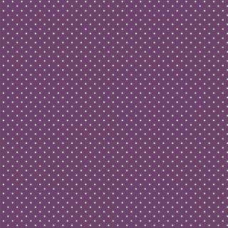 Bawełniana tkanina Petit dots purple
