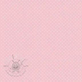 Bawełniana tkanina Petit dots rose