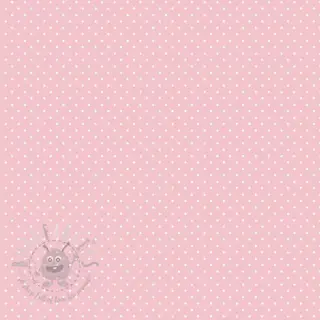 Bawełniana tkanina Petit dots rose