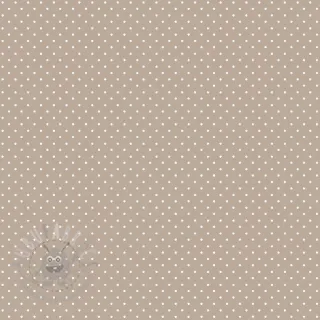 Bawełniana tkanina Petit dots sand