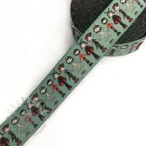 Wstążka Karnawał dark mint