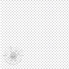 Bawełniana tkanina Petit dots white/navy