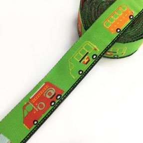Wstążka Samochody lime