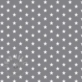 Bawełniana tkanina Petit stars grey