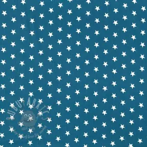 Bawełniana tkanina Petit stars indigo