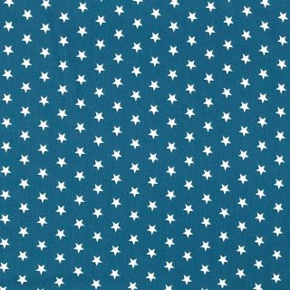Bawełniana tkanina Petit stars indigo
