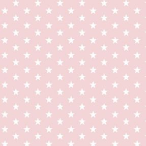 Bawełniana tkanina Petit stars light rose