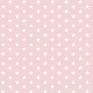 Bawełniana tkanina Petit stars light rose