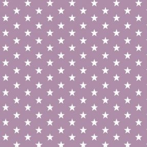 Bawełniana tkanina Petit stars lilac