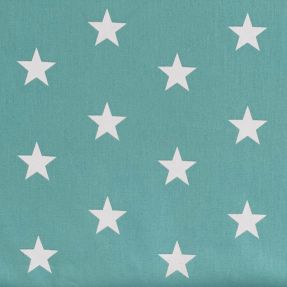 Bavlnená látka Stars fresh sage