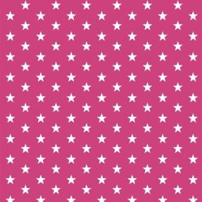 Bawełniana tkanina Petit stars pink