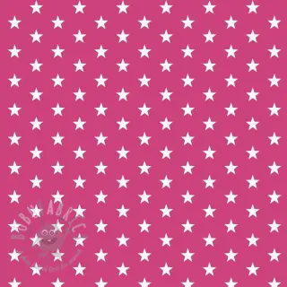 Bawełniana tkanina Petit stars pink