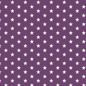 Bawełniana tkanina Petit stars purple